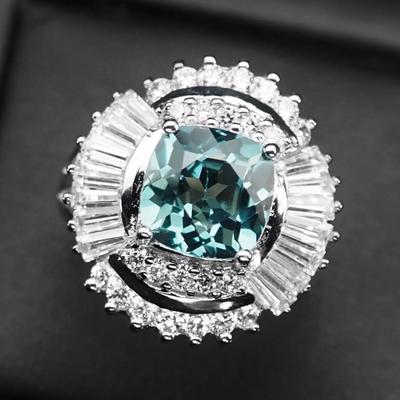 Blue Green Tourmaline 4.10 Ct