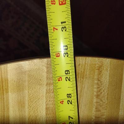Laminate Top Table with Chrome Base- Approx 29 3/4" in Diameter, 29" Tall