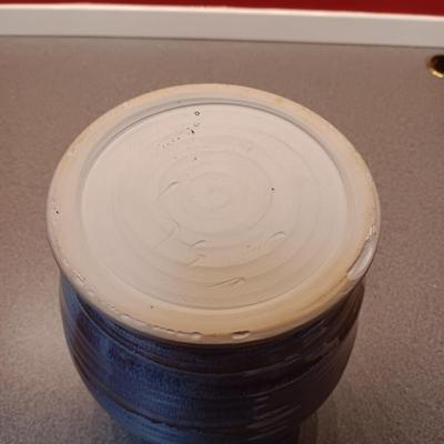CLAY VASE AND CONTAINER