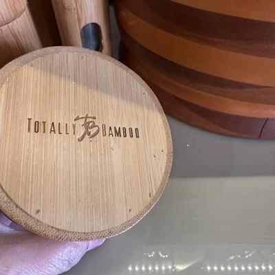 Breakfast room lot 1 - bamboo set + Agate tray