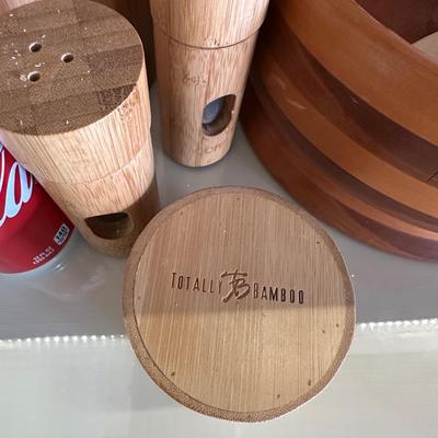 Breakfast room lot 1 - bamboo set + Agate tray