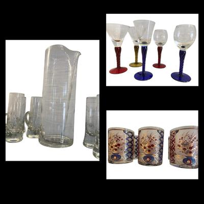 Breakfast Room Lot 2 - Stemware sets, Highballs