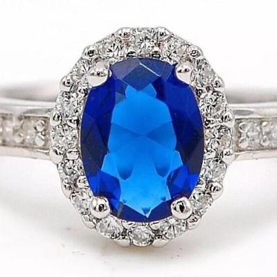 Blue Sapphire and Topaz