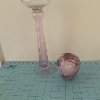 Pink glass