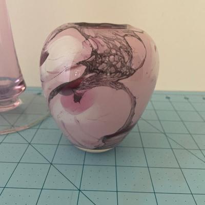Pink glass