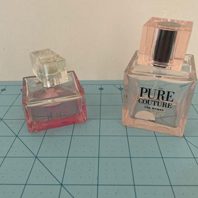 Empty perfume bottles