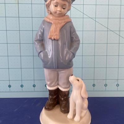 Boy statue
