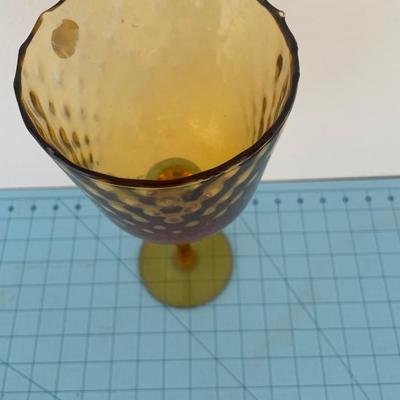 Amber glass