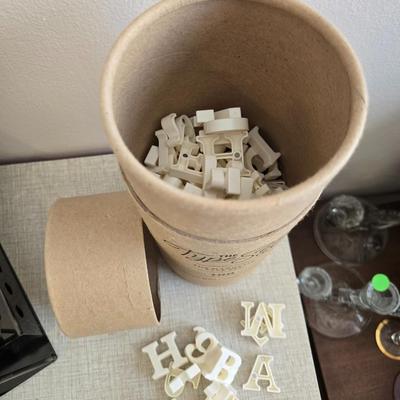 Magnetic letters