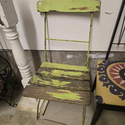 Green chair