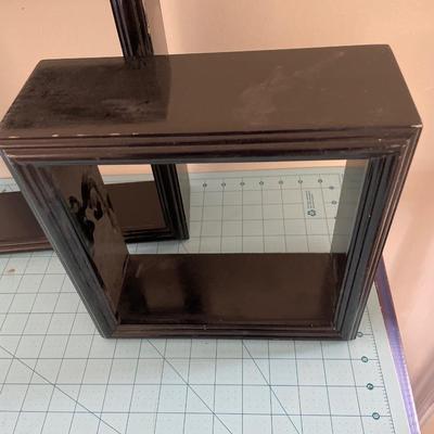 Hanging box shelves