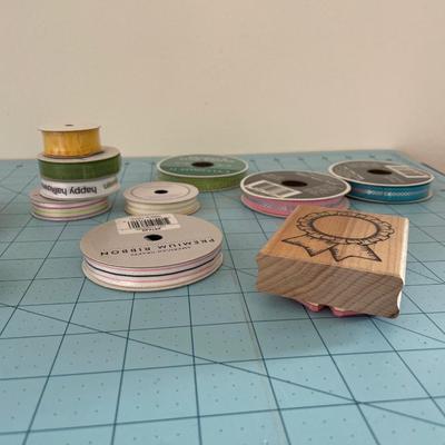 Ribbon and stamp