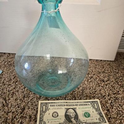 Blue vase