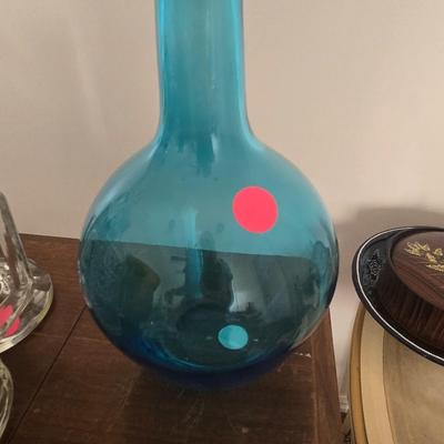 Blue vase