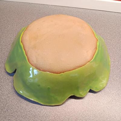 SIGNED CLAY SERVING PIECES