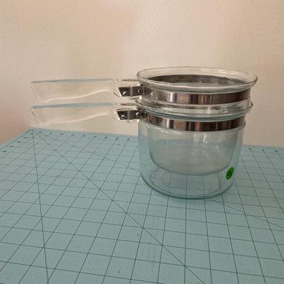 Pyrex double boiler