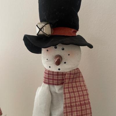 Snowman and Angel