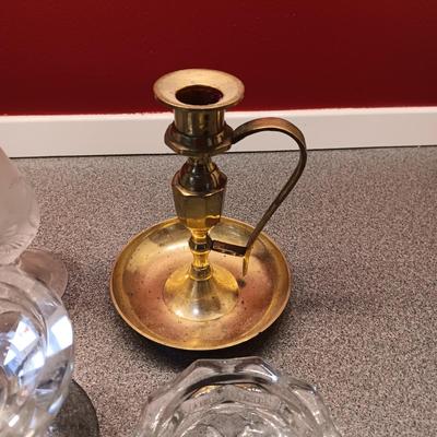 CANDLE HOLDERS AND VASES