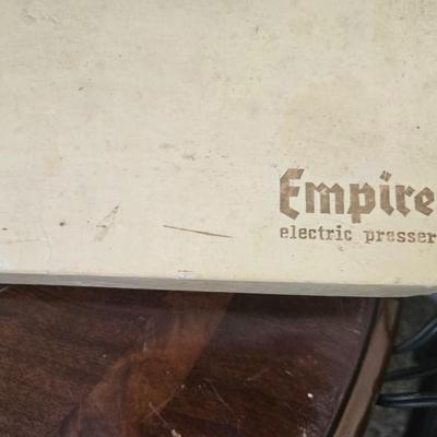 Vintage electric presser