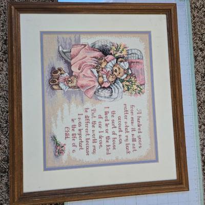 Embroidery bear art