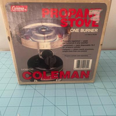 Coleman propane stove