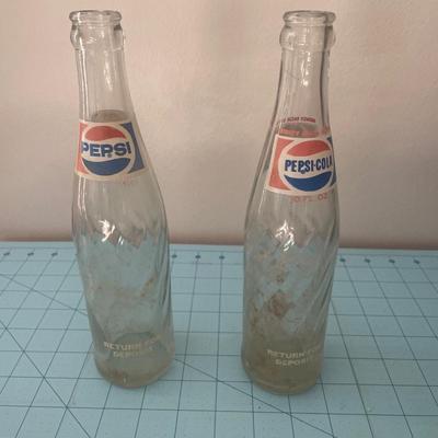 Pepsi bottles