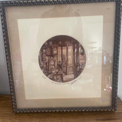 The antique clock shop