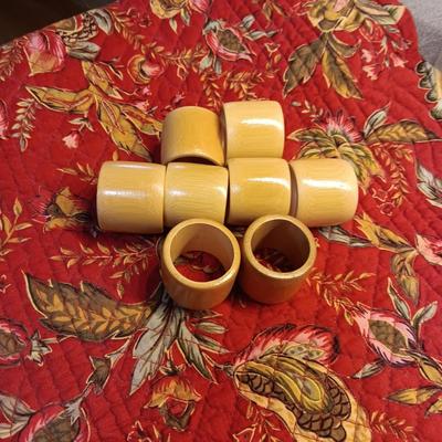 CANDLES, TABLE RUNNER, NAPKIN RINGS, CLAY PIECES AND MORE