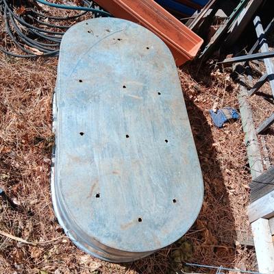COUNTYLINE GALVANIZED TROUGH FOR ABOVE GROUND GARDEN
