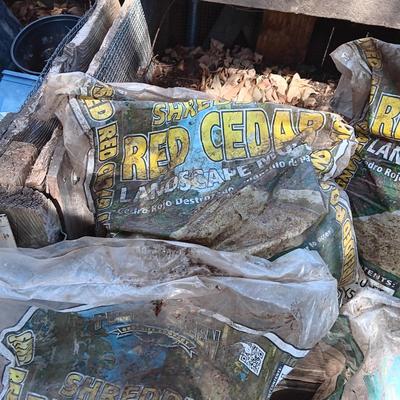 PARTIAL BAGS OF BARK
