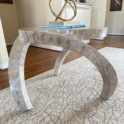 Furniture - Modern Asymmetrical Marble table