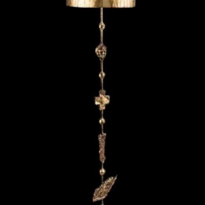 Furniture - Lucas + McKearn Armory - Tall Accent Table & Fragment Floor Lamp - Retail $1600
