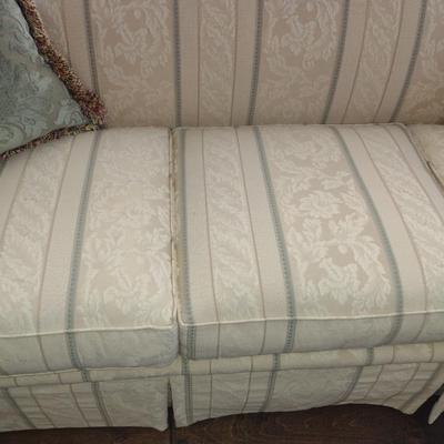Morgan Stewart Upholstered Sofa- Approx 84" Long