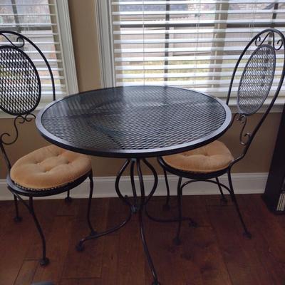 Three Piece Metal Bistro Set