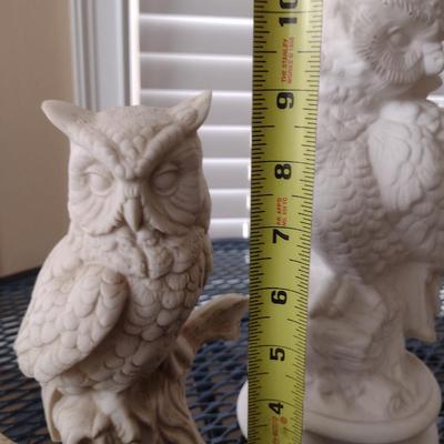 Collection of Owl Design Decor- Assorted Resin and Ceramic