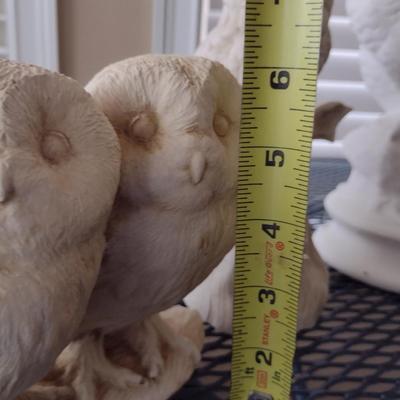 Collection of Owl Design Decor- Assorted Resin and Ceramic
