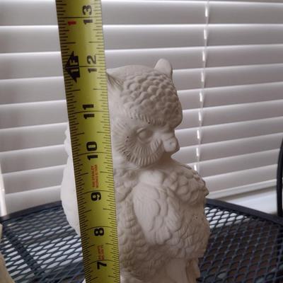 Collection of Owl Design Decor- Assorted Resin and Ceramic