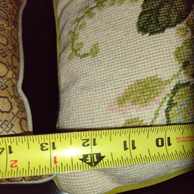Collection of Needlepoint Pillows