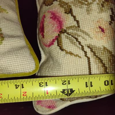 Collection of Needlepoint Pillows
