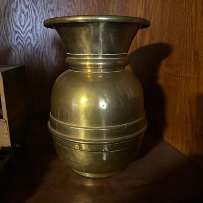 Brass Spittoon