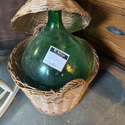 Antique demijohn / car boy
