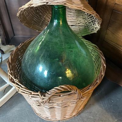 Antique demijohn / car boy