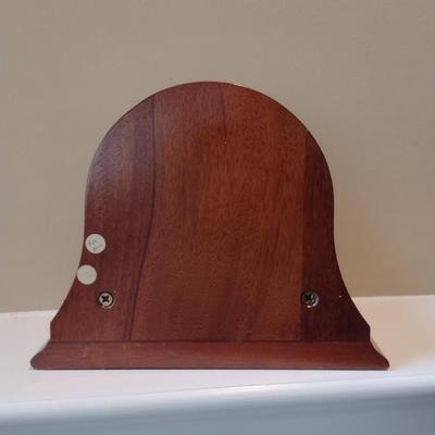 Chelsea Ship's Bell Clock with Wooden Cradle