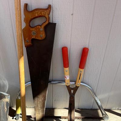 HAND SAWS AND YARD TOOLS