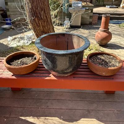 TERRACOTTA FLOWER POTS