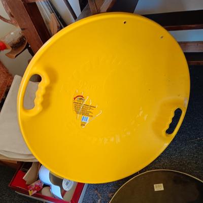 COAST KING VINTAGE SLED AND 2 OTHER SNOW SLEDS