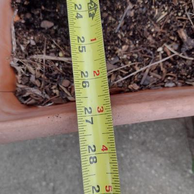 Set of Three Self-Watering Flower Planters- Approx 13" x 27 1/2"