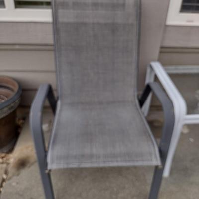 Patio Furniture- Two Chairs and Small Side Table