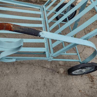 Vintage Metal Patio Furniture- Chair, Lounger, and Side Table