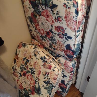 Vintage Metal Patio Furniture- Chair, Lounger, and Side Table